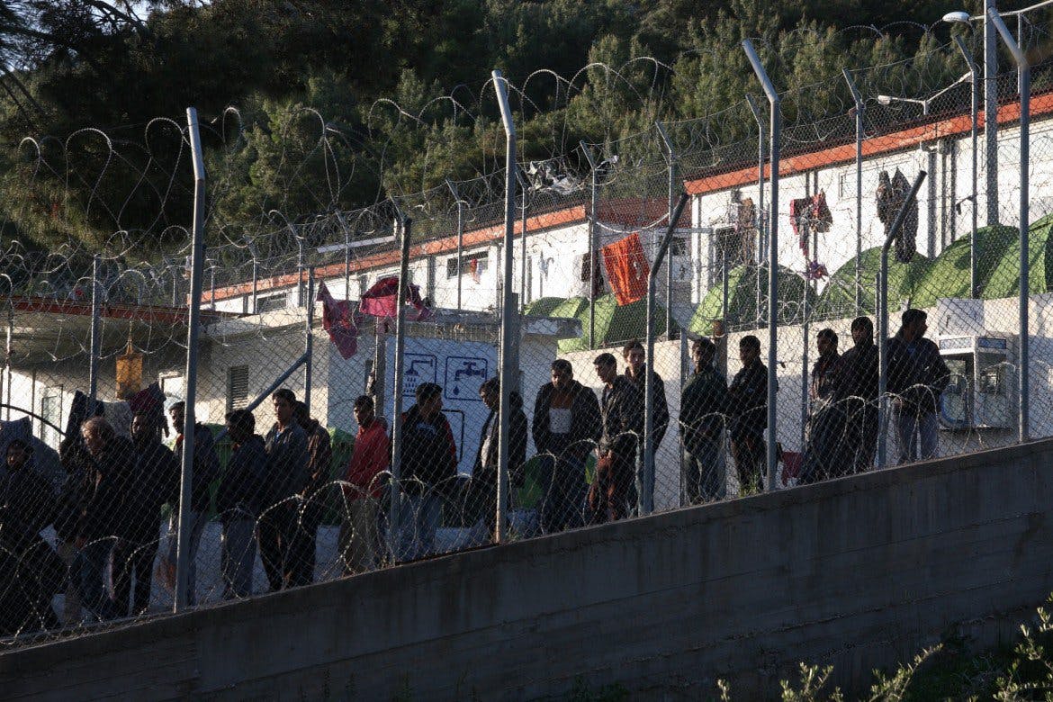 Samos detention camp