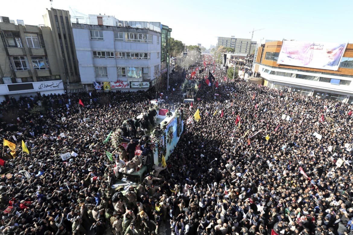 image of suleimani funeral