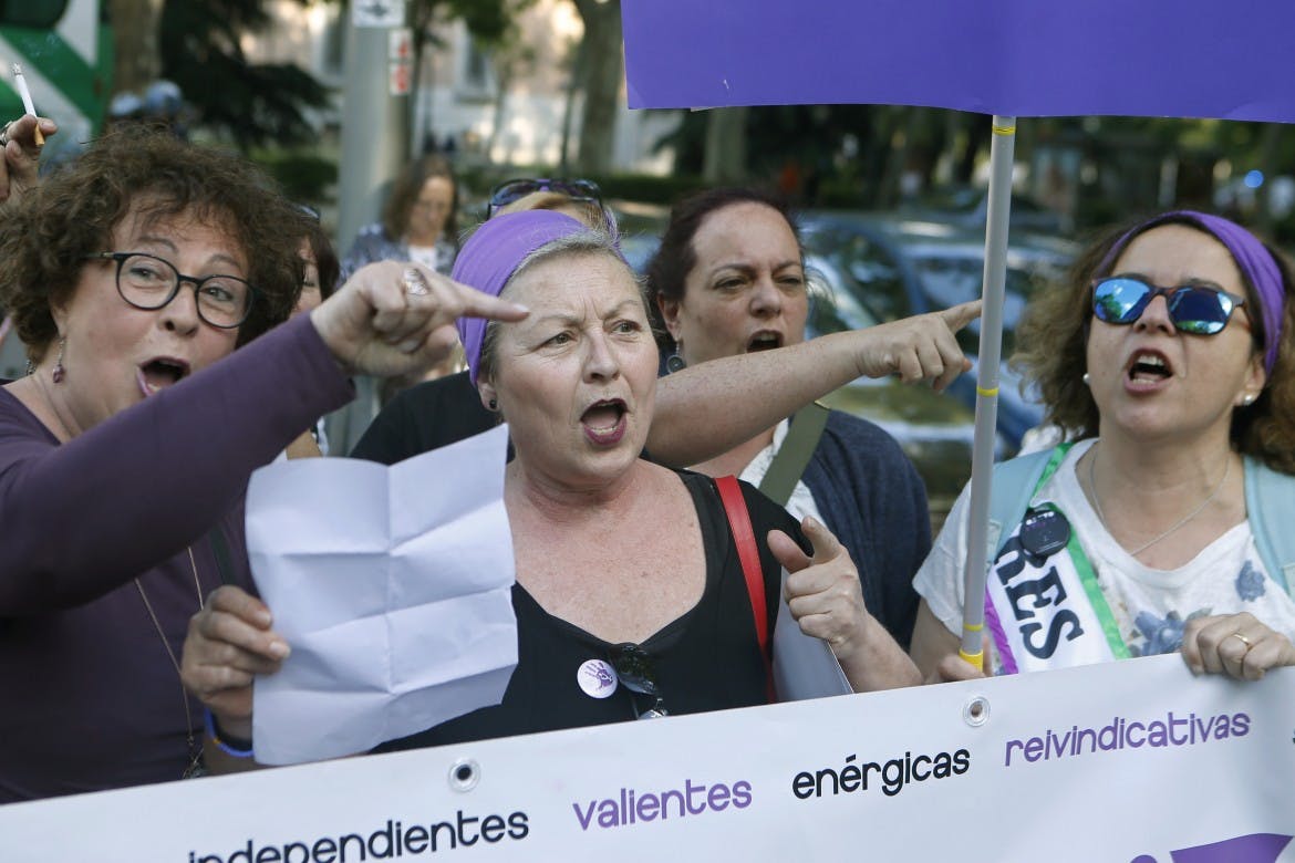 #AlertaFeminista rallies shake Spanish cities
