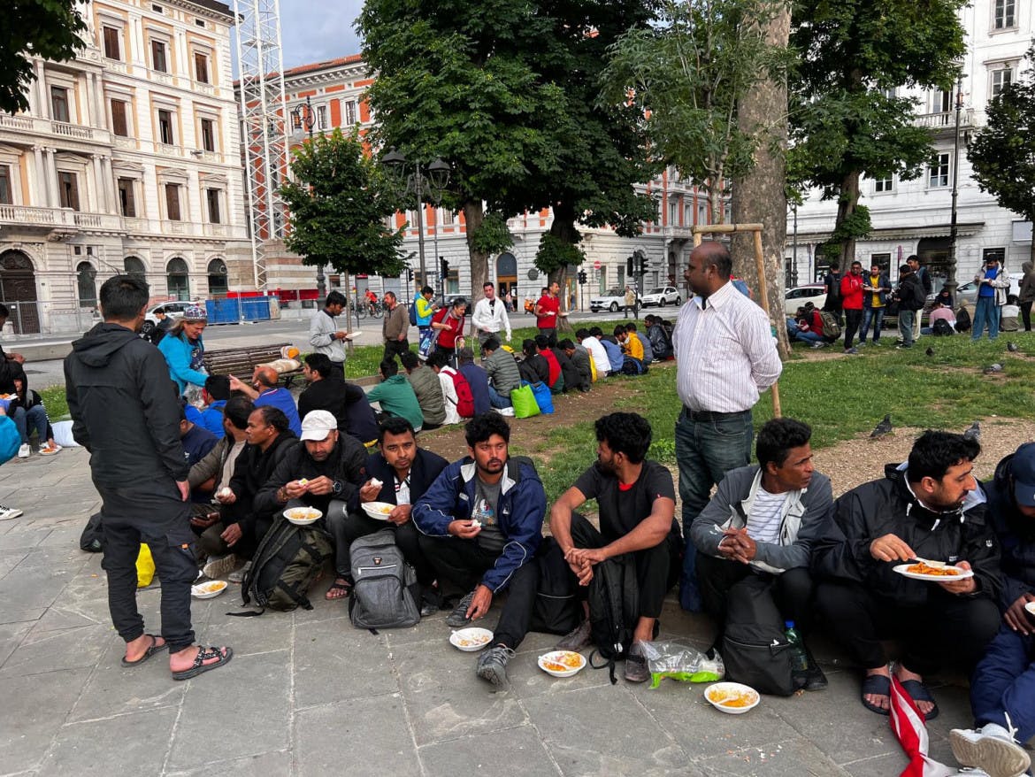 Trieste packs its asylum seekers into a ghetto called Silos, just in time for the pope’s visit