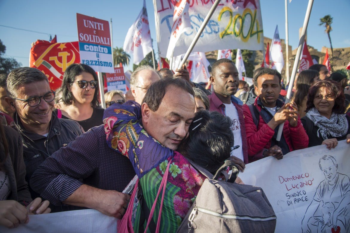 Mimmo Lucano could go to European Parliament, but he’s staying in Riace