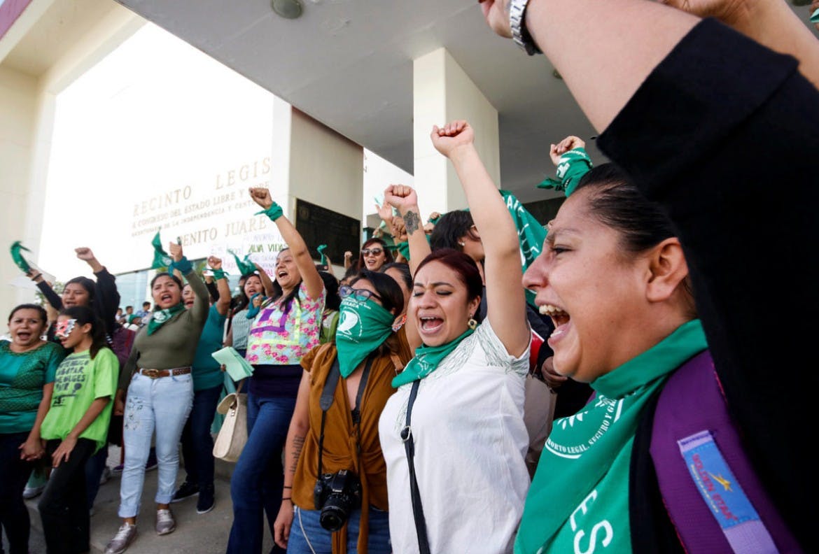image of mexican feminists