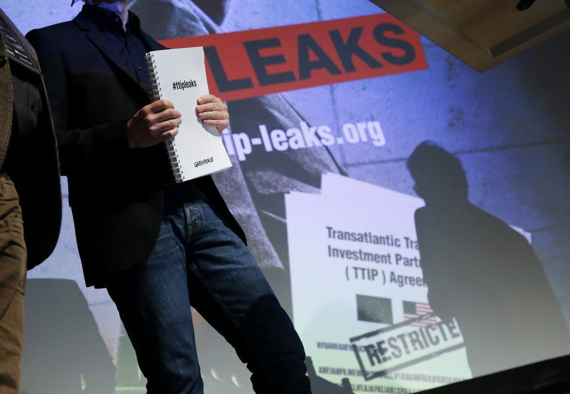 Greenpeace TTIP leaks