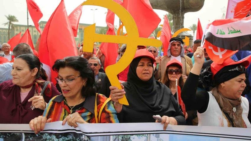 The new face of Iraq: a communist woman