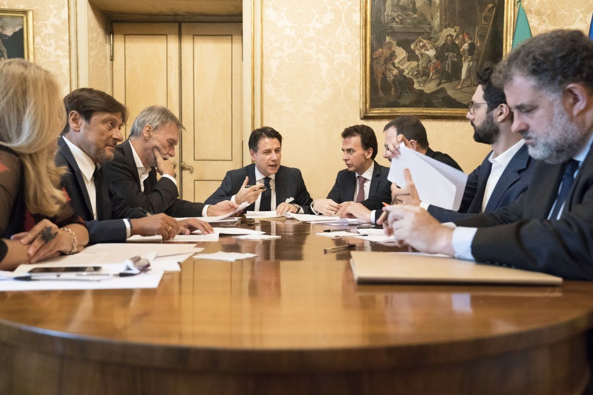 image of conte 2 government