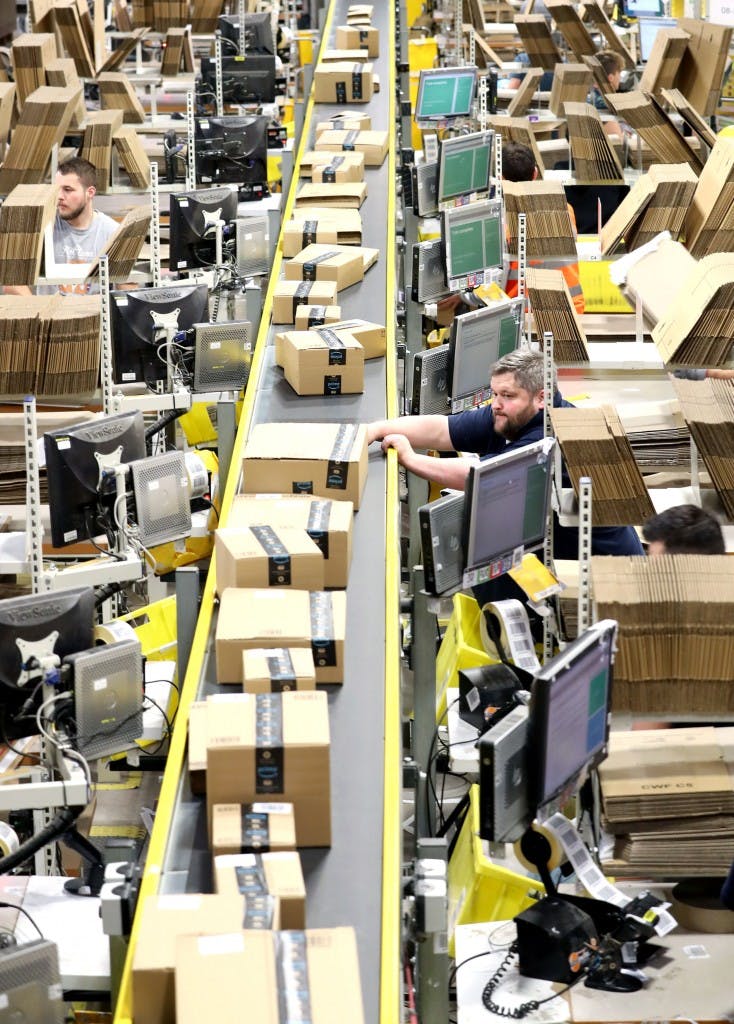 Amazon invented wristbands that spy on workers
