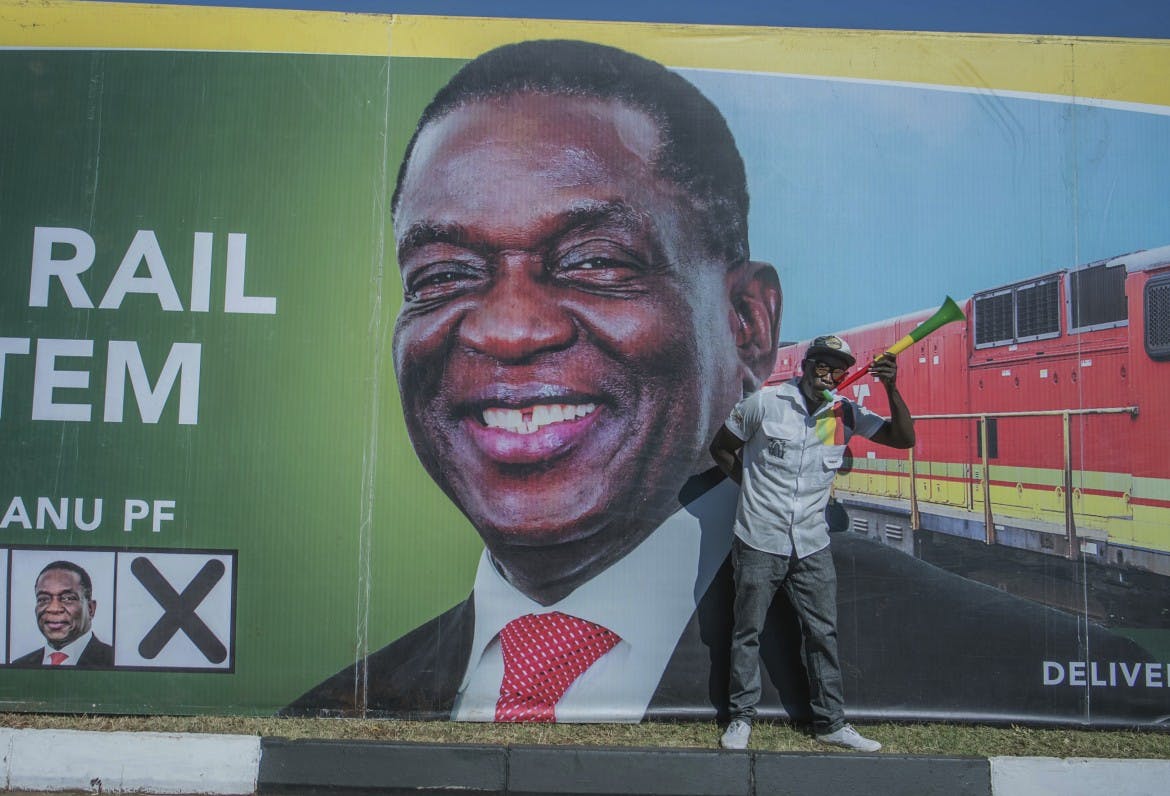 In Zimbabwe, ‘Crocodile’ favored in first election without Mugabe