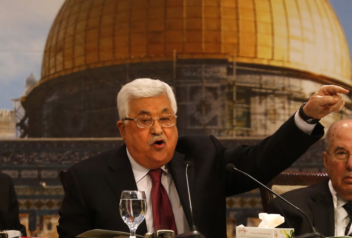 In Abbas ‘history lesson,’ the anti-Semitic ramblings of a finished president