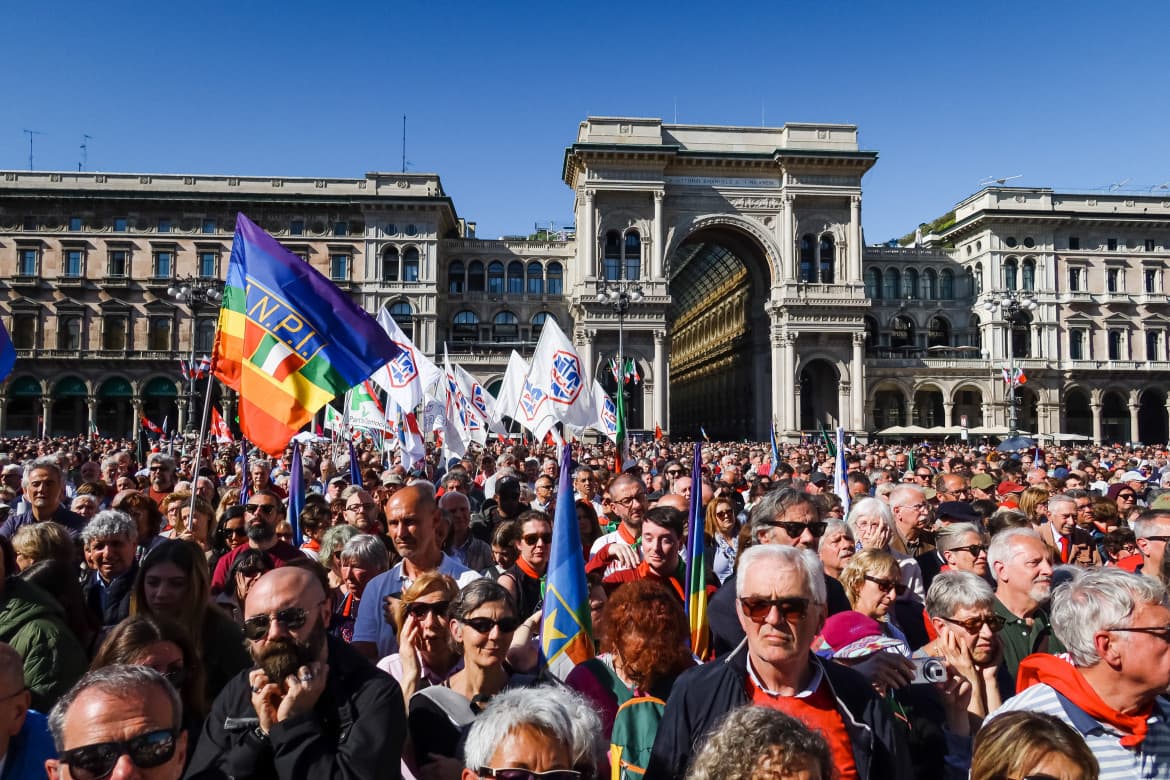 Our identity, in the piazza