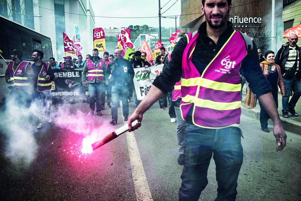 Macron’s tactic is to divide the unions, but so far it’s not working