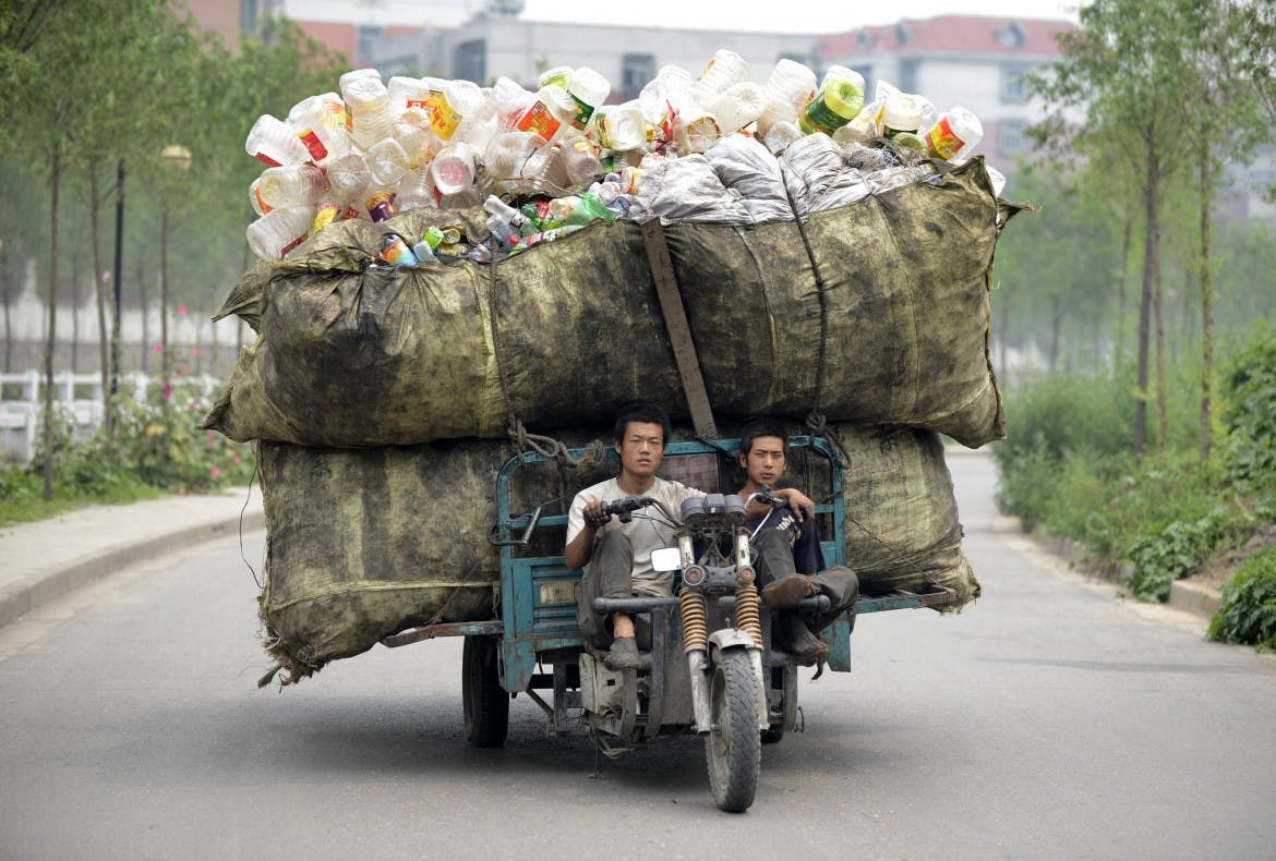 China turns the trade war into a trash war
