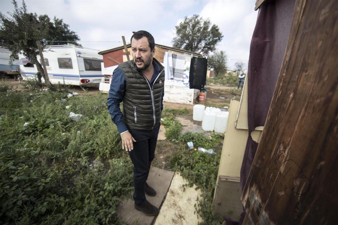 Salvini said a Roma thief should be sterilized, and the internet agreed