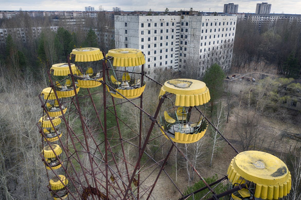 Is Chernobyl now the safest place in Ukraine?
