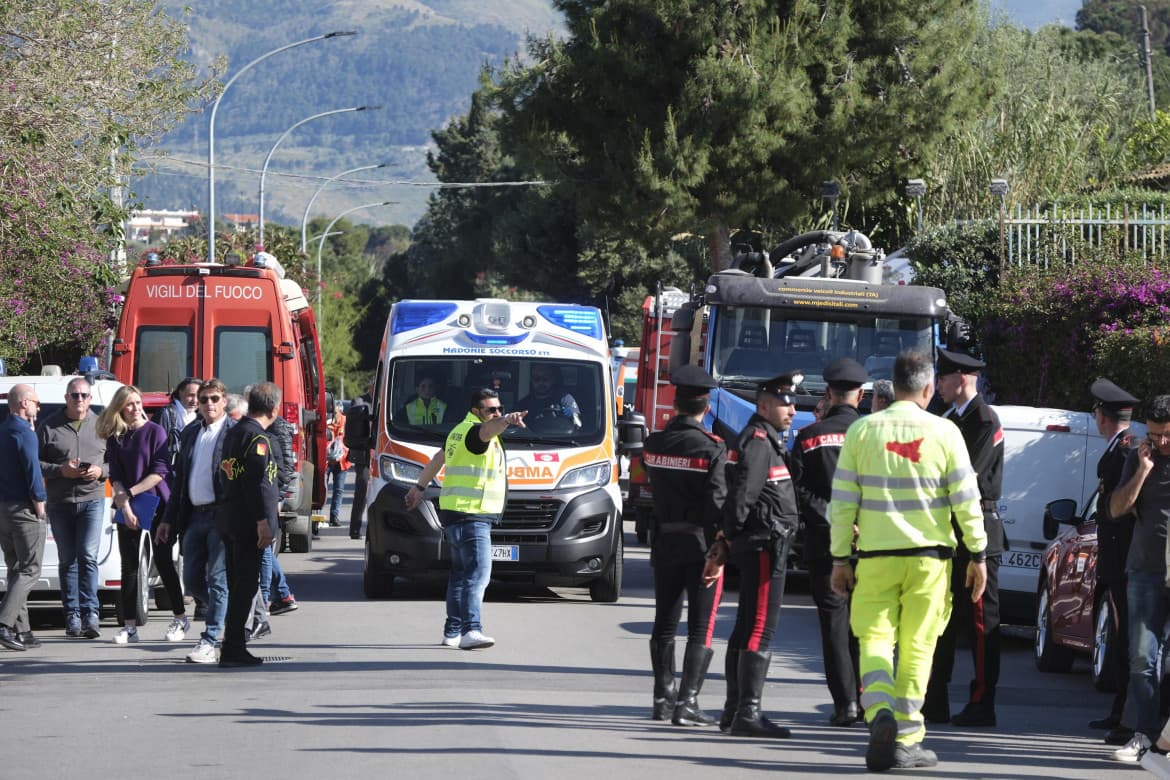 Suffocated by gas, five workers died in Palermo