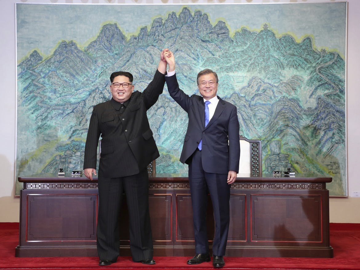 ‘The war is over,’ Korea declares in historic Moon-Kim meeting