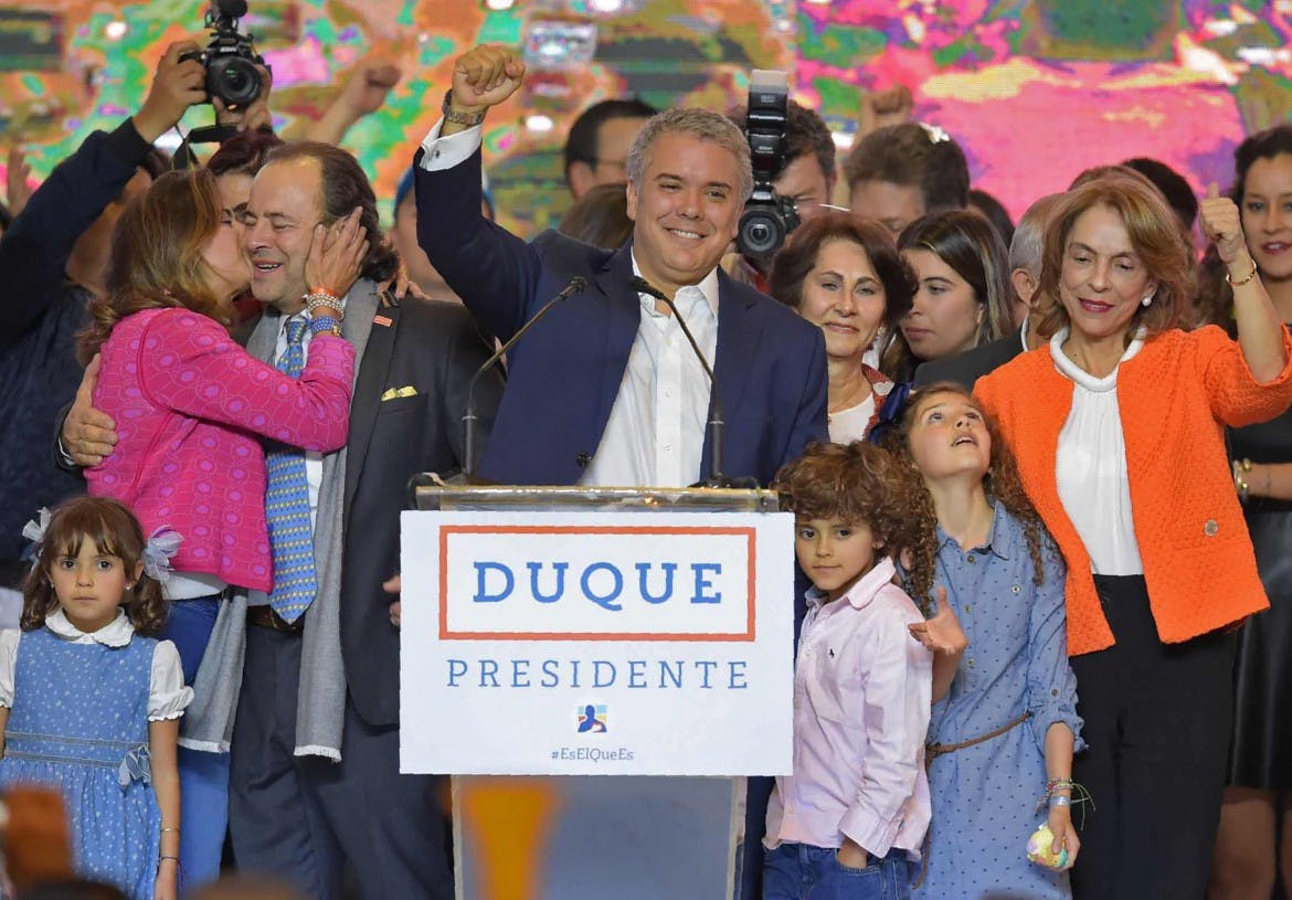 The new president of Colombia looks to Trump and ‘what Uribe said’