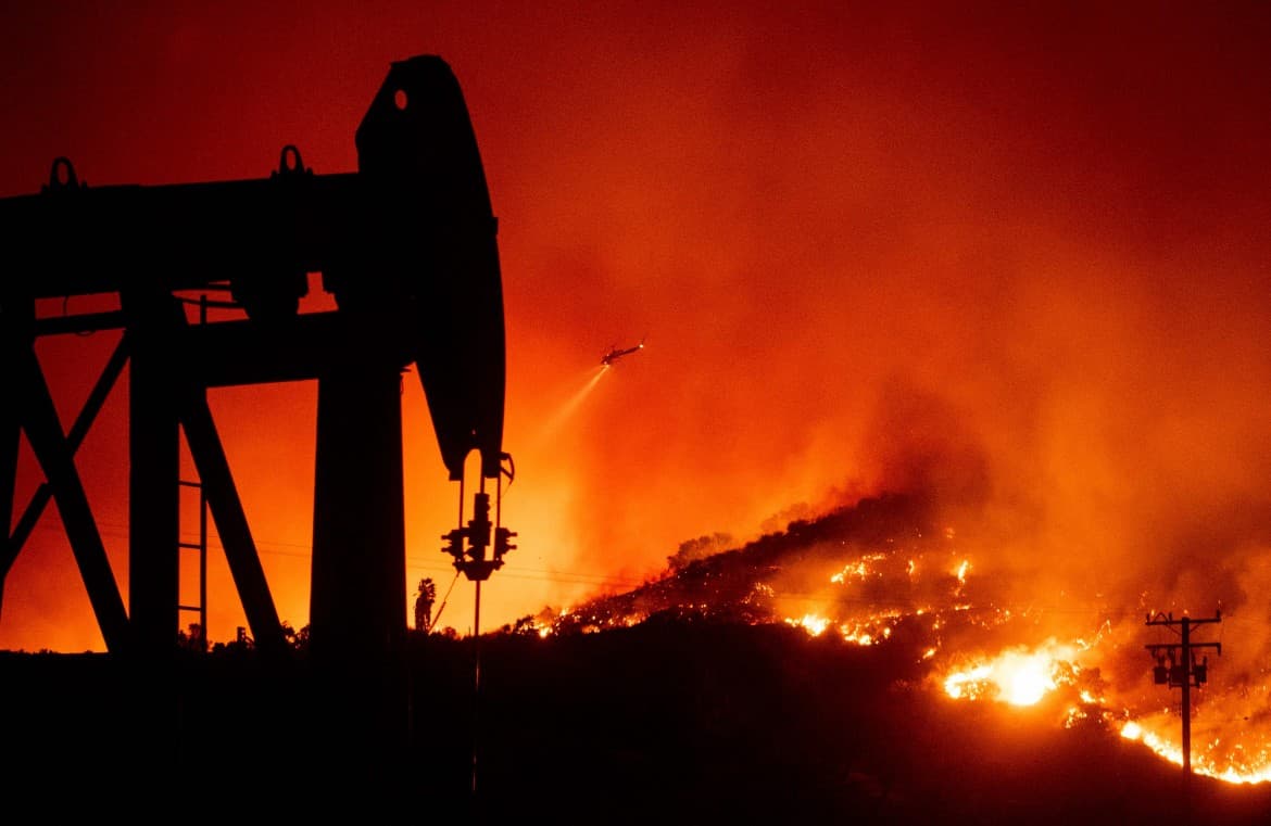 image of california wildfire