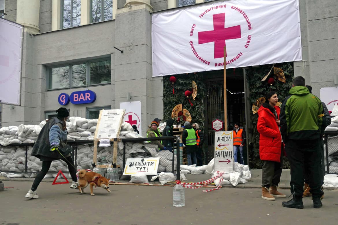 Odessa now fears its sea, with barricades and trenches everywhere