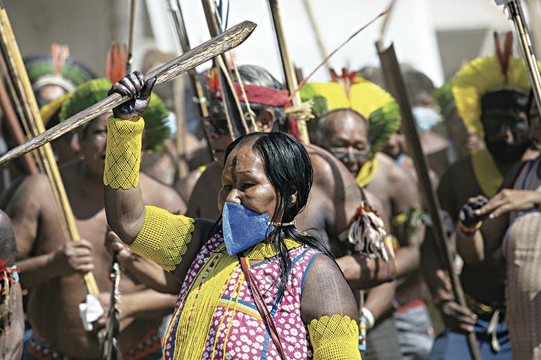 Brazil’s indigenous groups are uniting to avoid the ‘existential threat’ of Bolsonaro