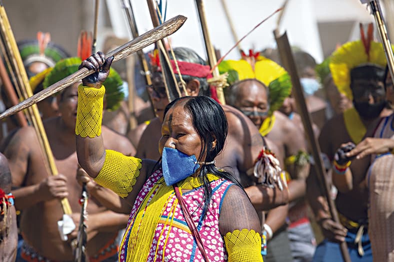 Brazil’s indigenous groups are uniting to avoid the ‘existential threat’ of Bolsonaro