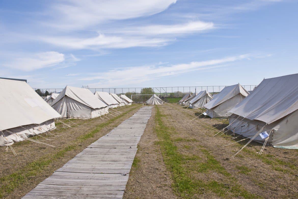 greek refugee camps