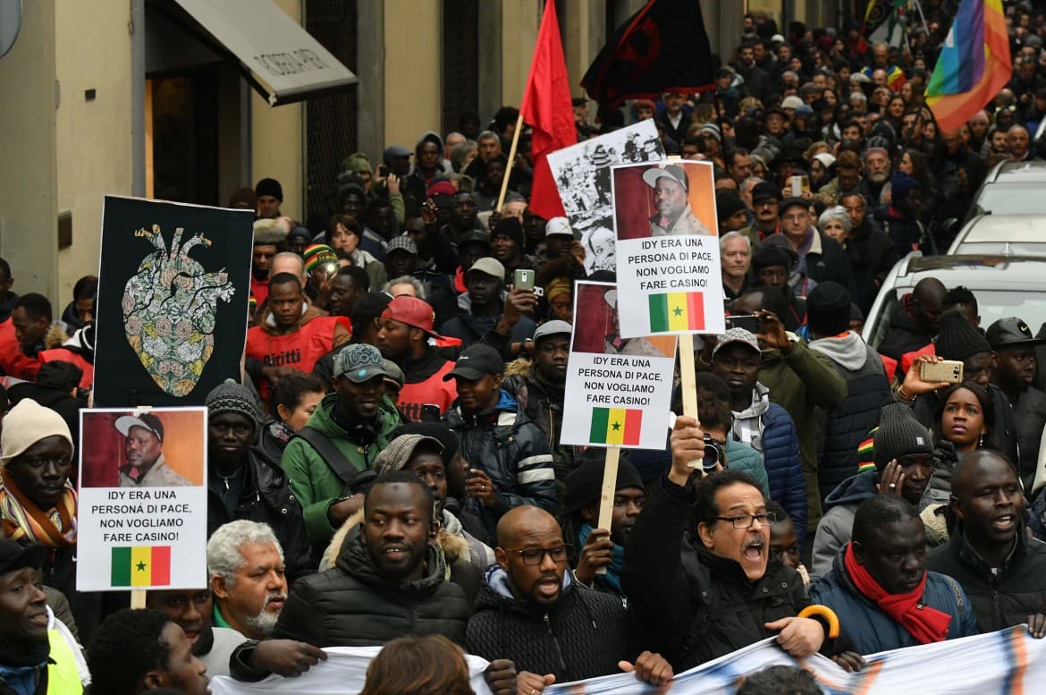 ‘Basta, racism!’ Florence reacts with 15,000 in the streets