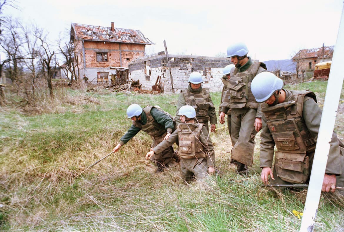 Unexploded bombs still haunt the Balkans