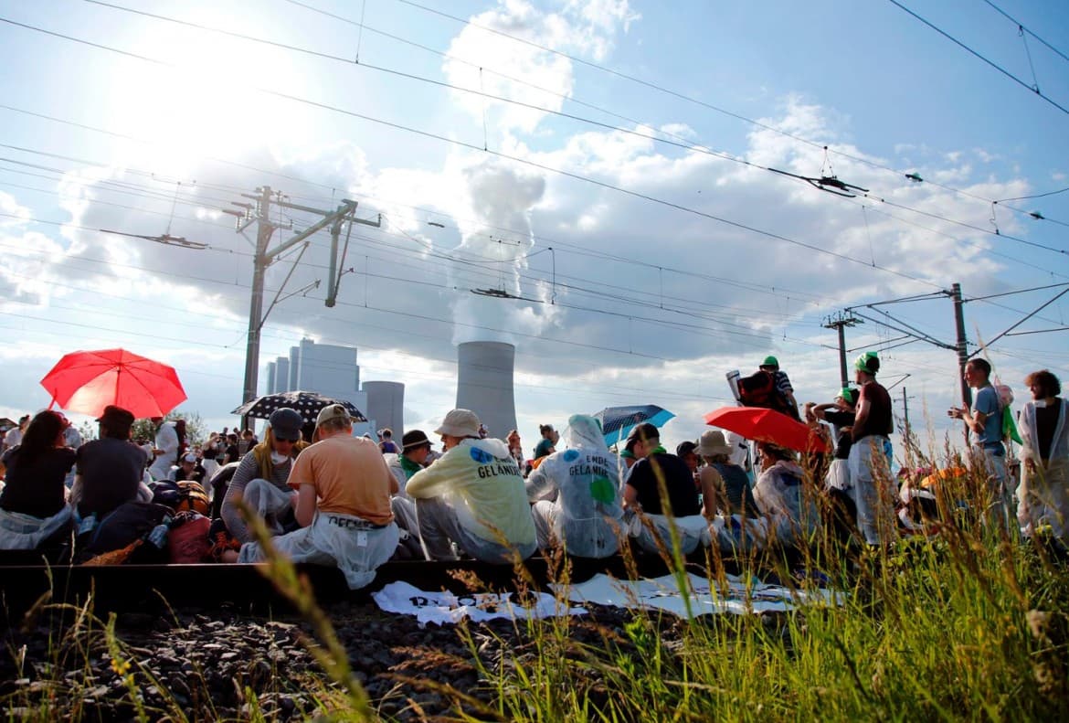 image of coal protest