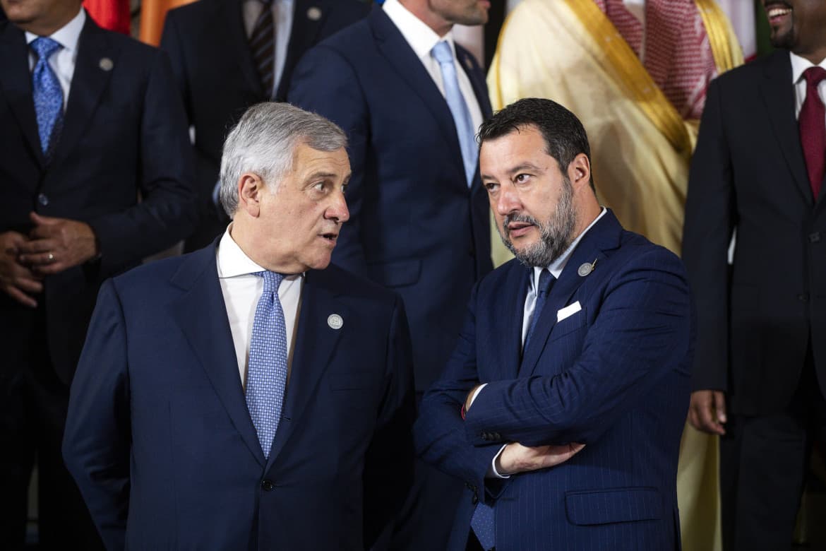 Tajani and Salvini clash over neo-Nazism in Europe while Meloni stays silent