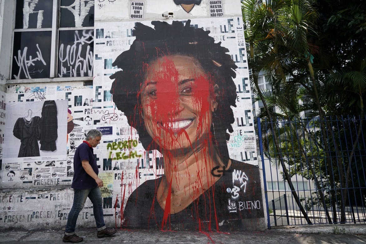 In Brazil, the picture is less gloomy thanks to Marielle Franco