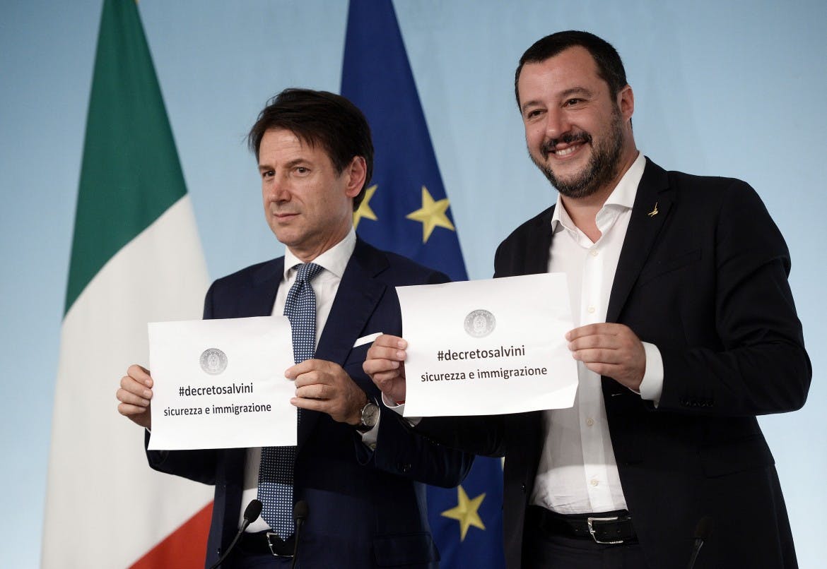 Italian cabinet approves Salvini’s anti-refugee ‘security’ decree