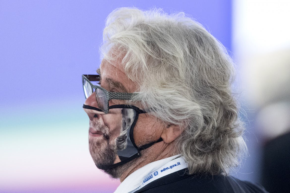 Beppe Grillo thinks he’s the supreme judge