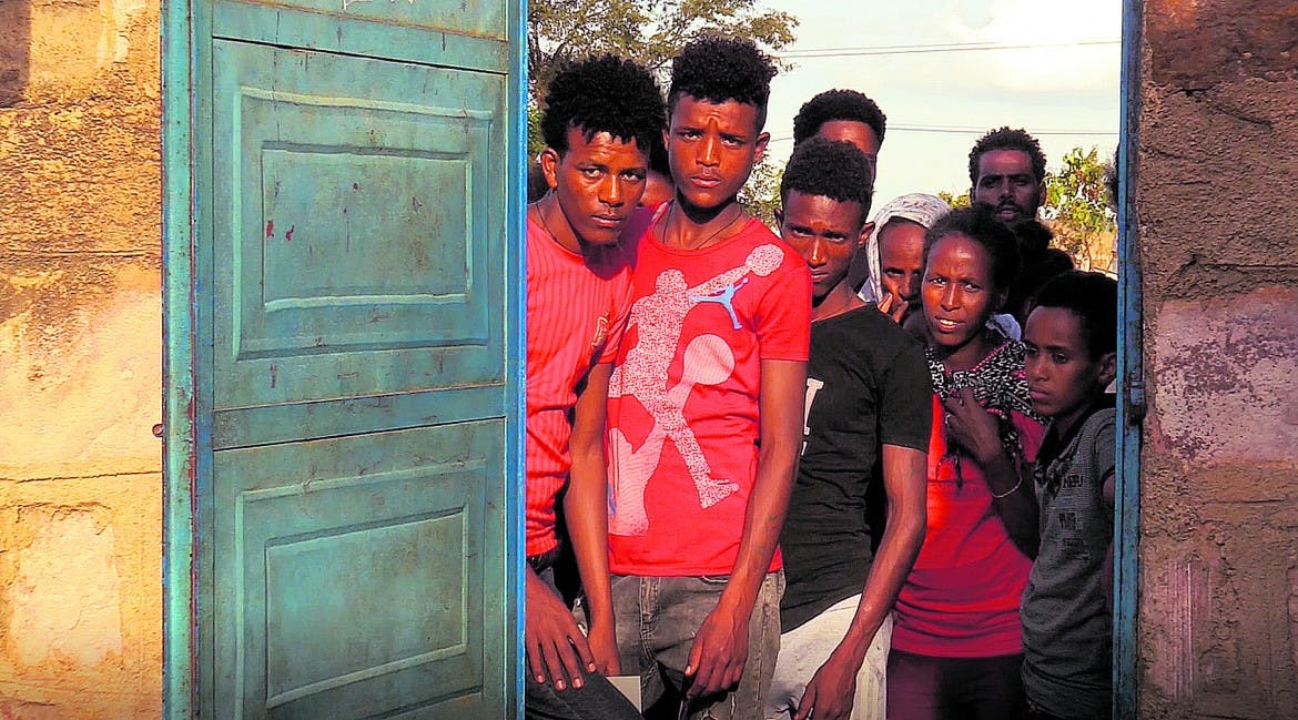 image of eritrean refugees