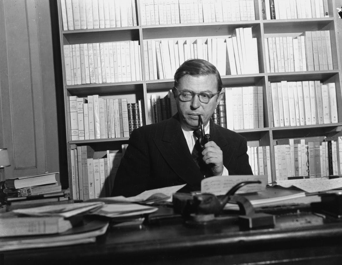 Condemned to freedom, Sartre sought existential rescue
