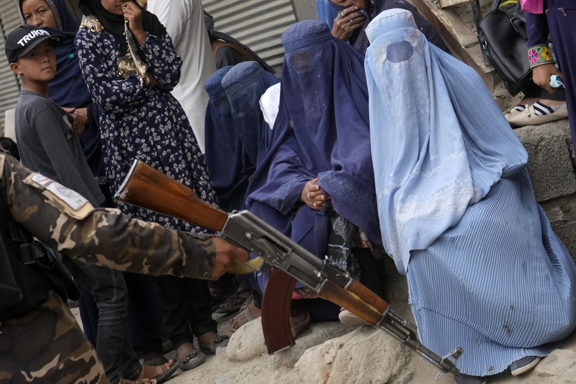 Afghanistan is starving, but the Taliban can only govern women’s clothing