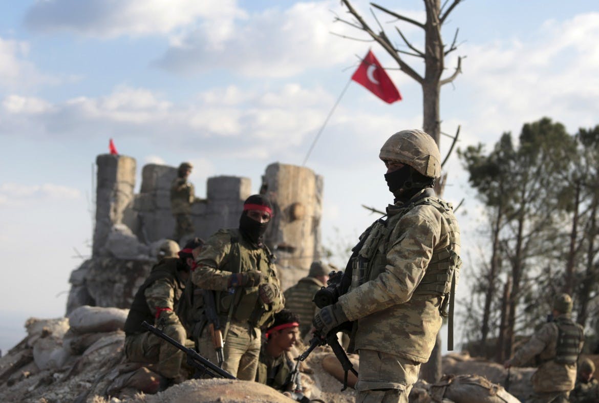Turkey silences talk of Afrin, arresting 330