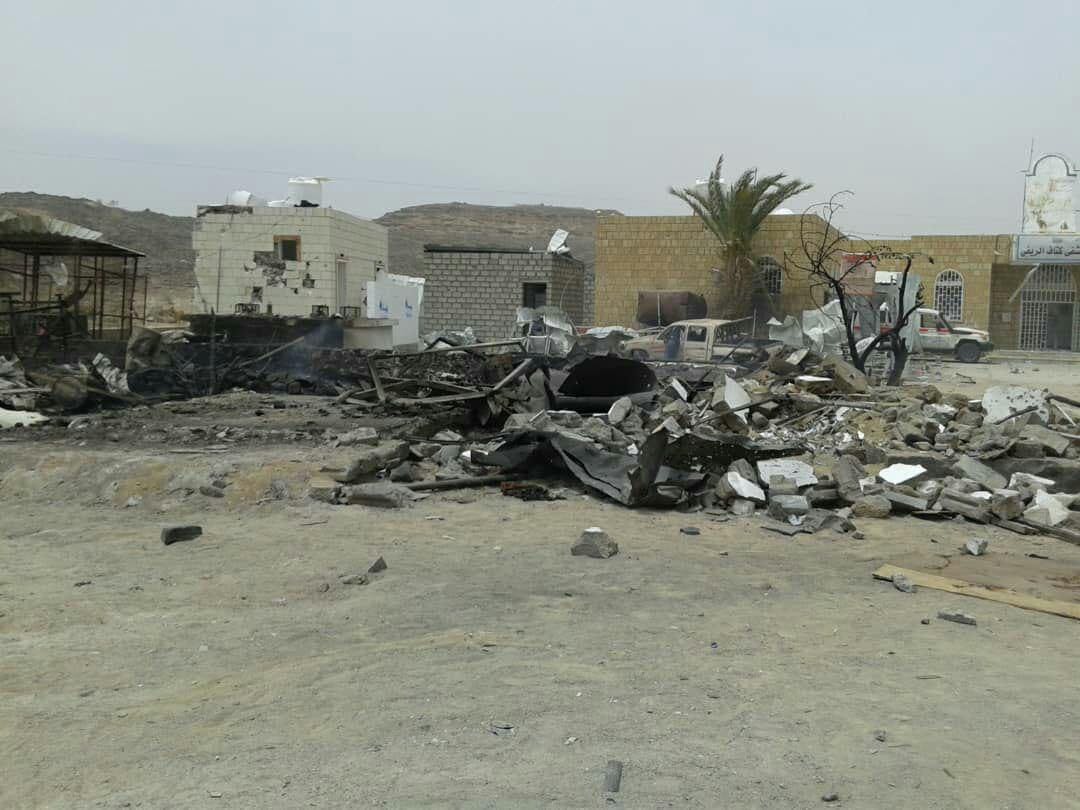 Saudis killed five children at a hospital on the anniversary of the Yemen war