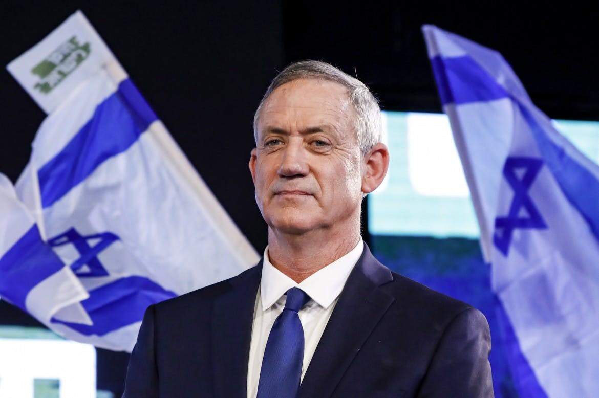 Gantz is an enemy of Netanyahu, but not of his politics
