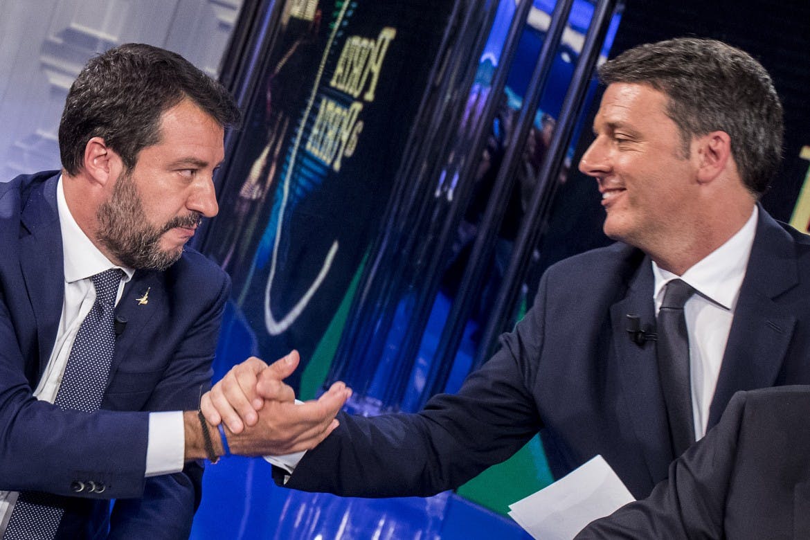 The right and Renzi, brave champions of the economy