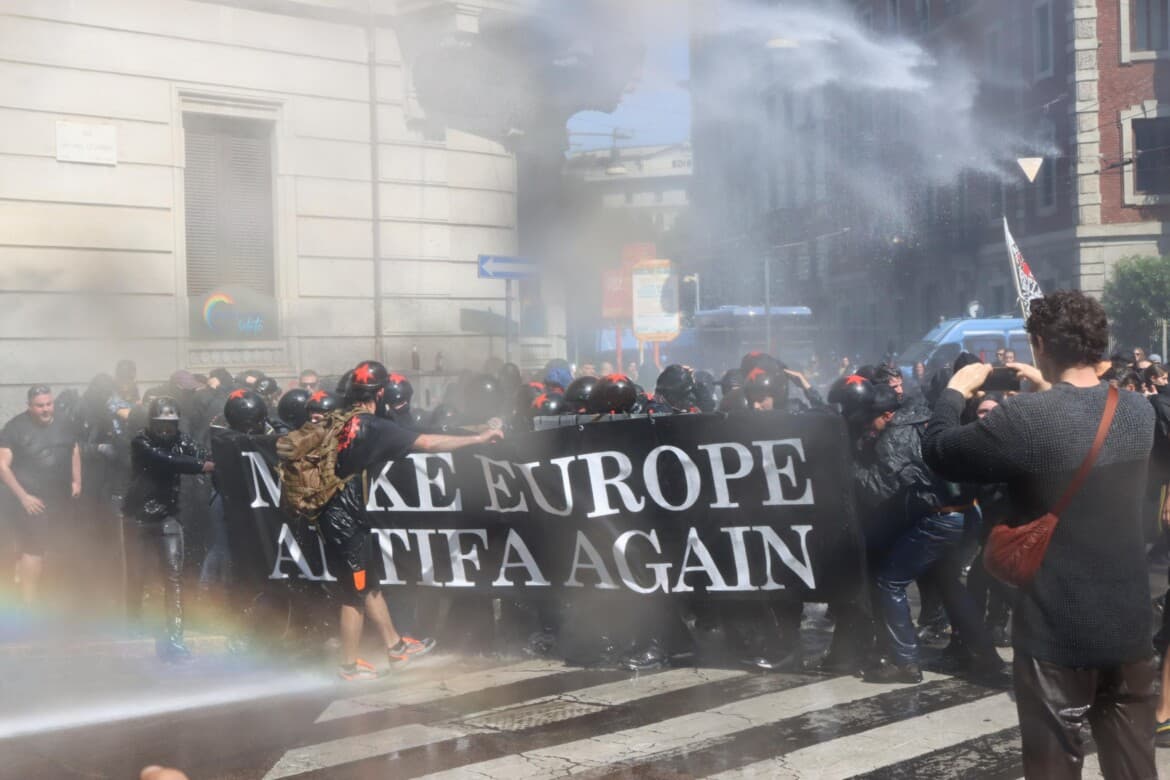 ‘Make Europe Antifa Again’: Milan streets rise up against extremism and hate