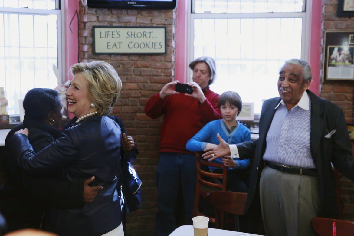 clinton harlem rally