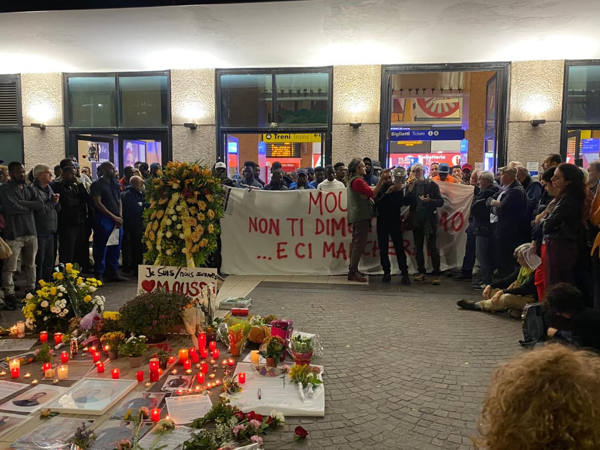 The life of Moussa Diarra, killed by Railway Police, scorned by Salvini