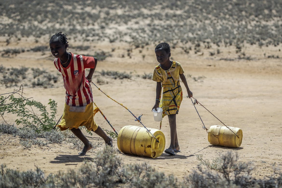 Water is migrating, leaving millions of people living on scorched land
