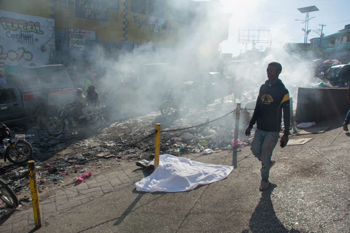 Haitian gangs rule the country and nobody is safe