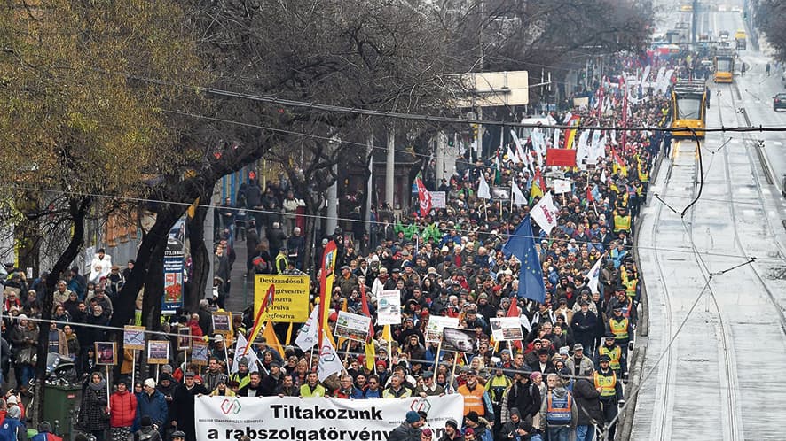 In Hungary, the ‘slavery law’ is ‘turning the clock back to the ‘60s’