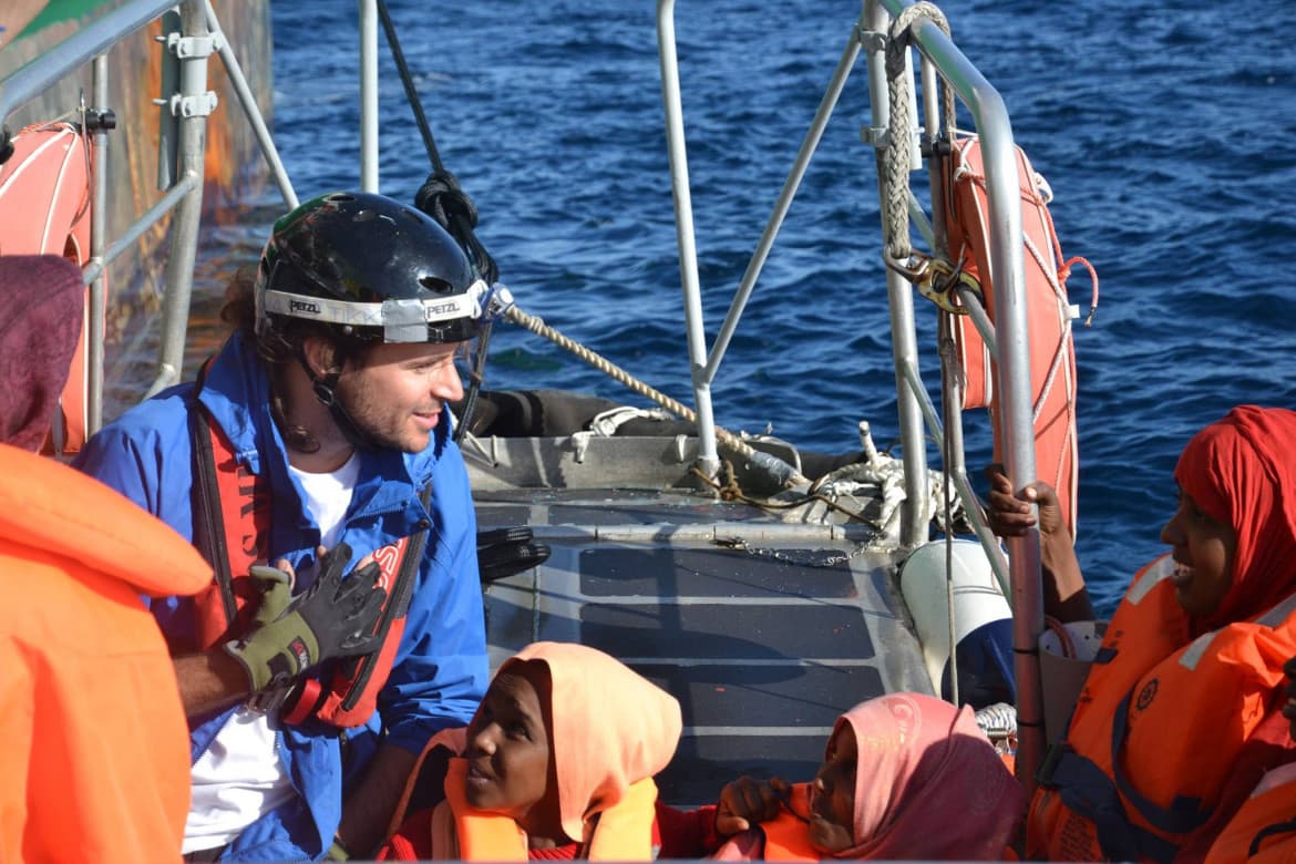In Greece, a migrant rescuer gets death threats and accusations from MPs