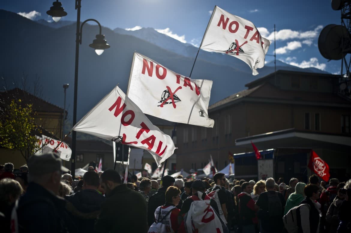 In the streets at least, the Italian left is still strong