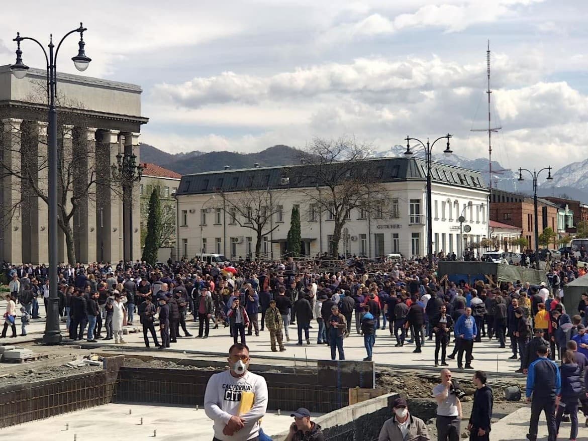 In North Ossetia, quarantine has collapsed into crowds chanting ‘hunger!’