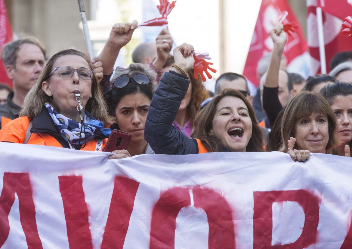 The unions are back in the piazzas for the first time since pre-Covid