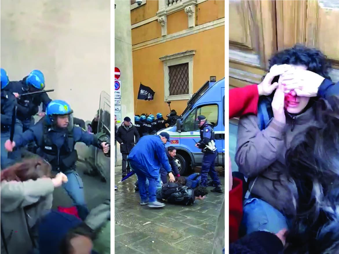 Mattarella scolded the police who beat schoolchildren protesting Gaza genocide